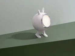 Mr. Wattson Norbitt, Ear, White, 1,4x2,5 cm