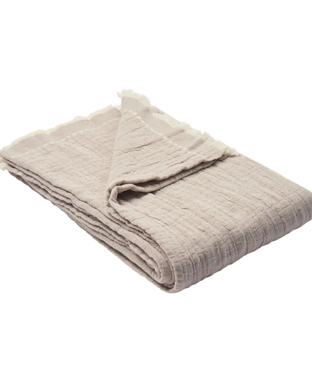 Magasin du Nord Collection Nordic throw 130x200cm Dusty Beige Hot