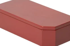 Ferm Living Nova Storage Box - 20 x 10 - Picante Red