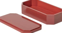 Ferm Living Nova Storage Box - 20 x 10 - Picante Red