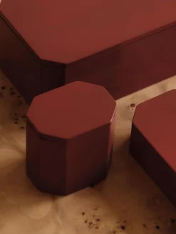 Ferm Living Nova Storage Box - 20 x 10 - Picante Red