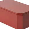 Ferm Living Nova Storage Box - 25 x 15 - Picante Red