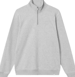 Les Deux Nørregaard Tonal Half-Zip Sweatshirt