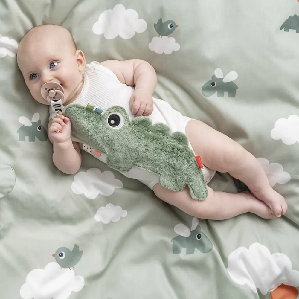 Nusseklud Croco Grøn>Done by Deer Outlet