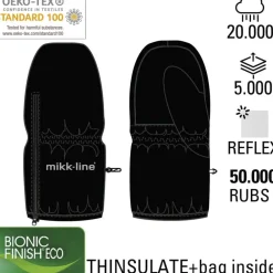 Nylon Mittens>Mikk-Line