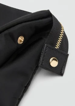 Dame MANGO Nylon purse with zip