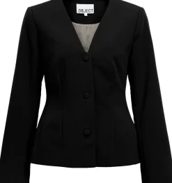 Object OBJARIA LISA L/S RE BLAZER NOOS Black Online
