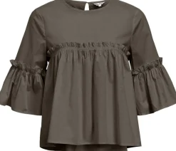 OBJIRA HOPE 3/4 RE O-NECK TOP 141>Object Online