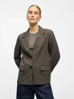 OBJKARA L/S LO BLAZER 142>Object Online