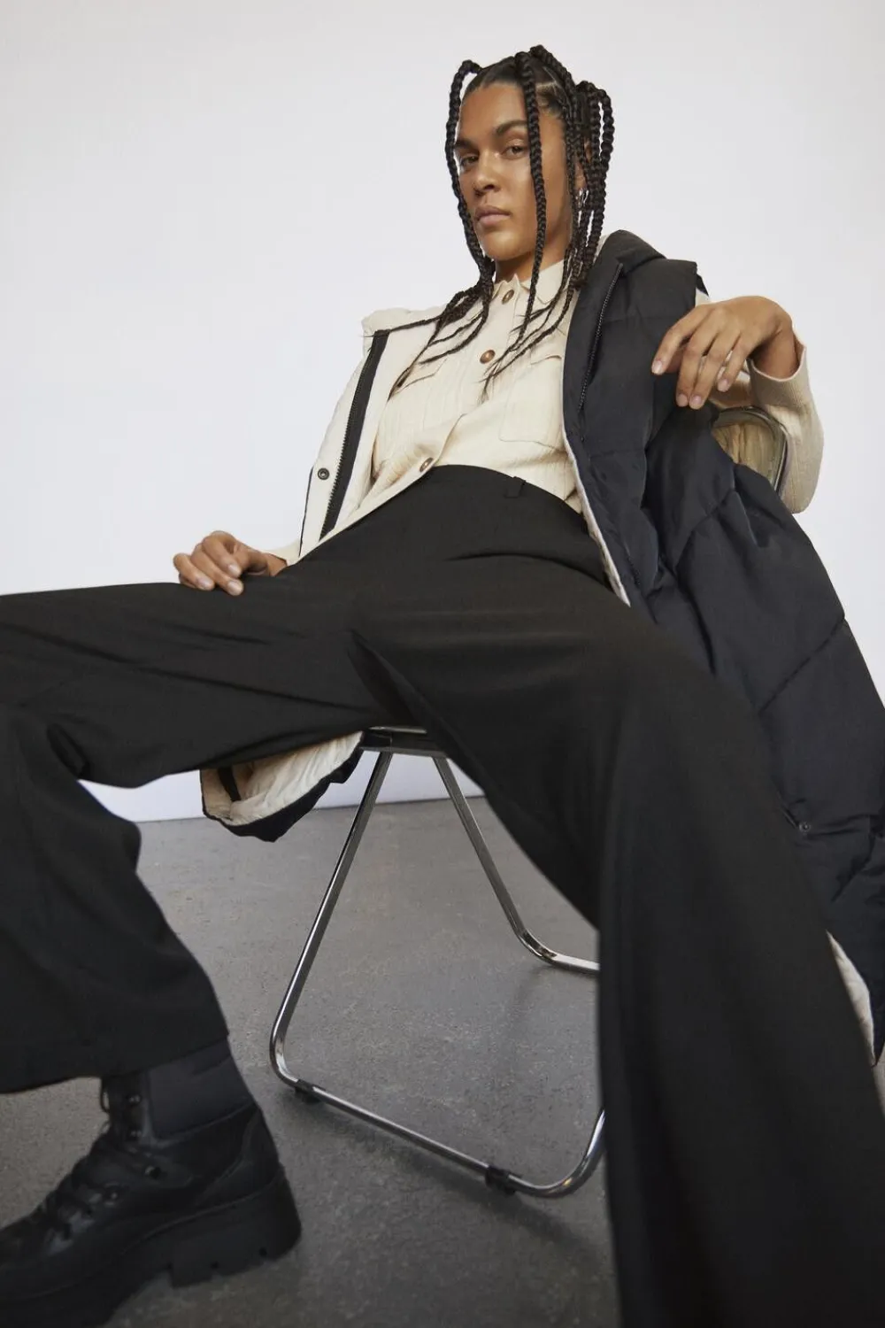 Dame Object OBJLISA WIDE PANT NOOS