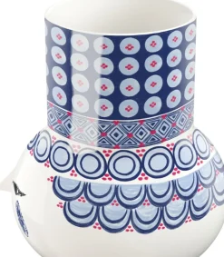 Bjørn Wiinblad Olga Vase H20 cm blå