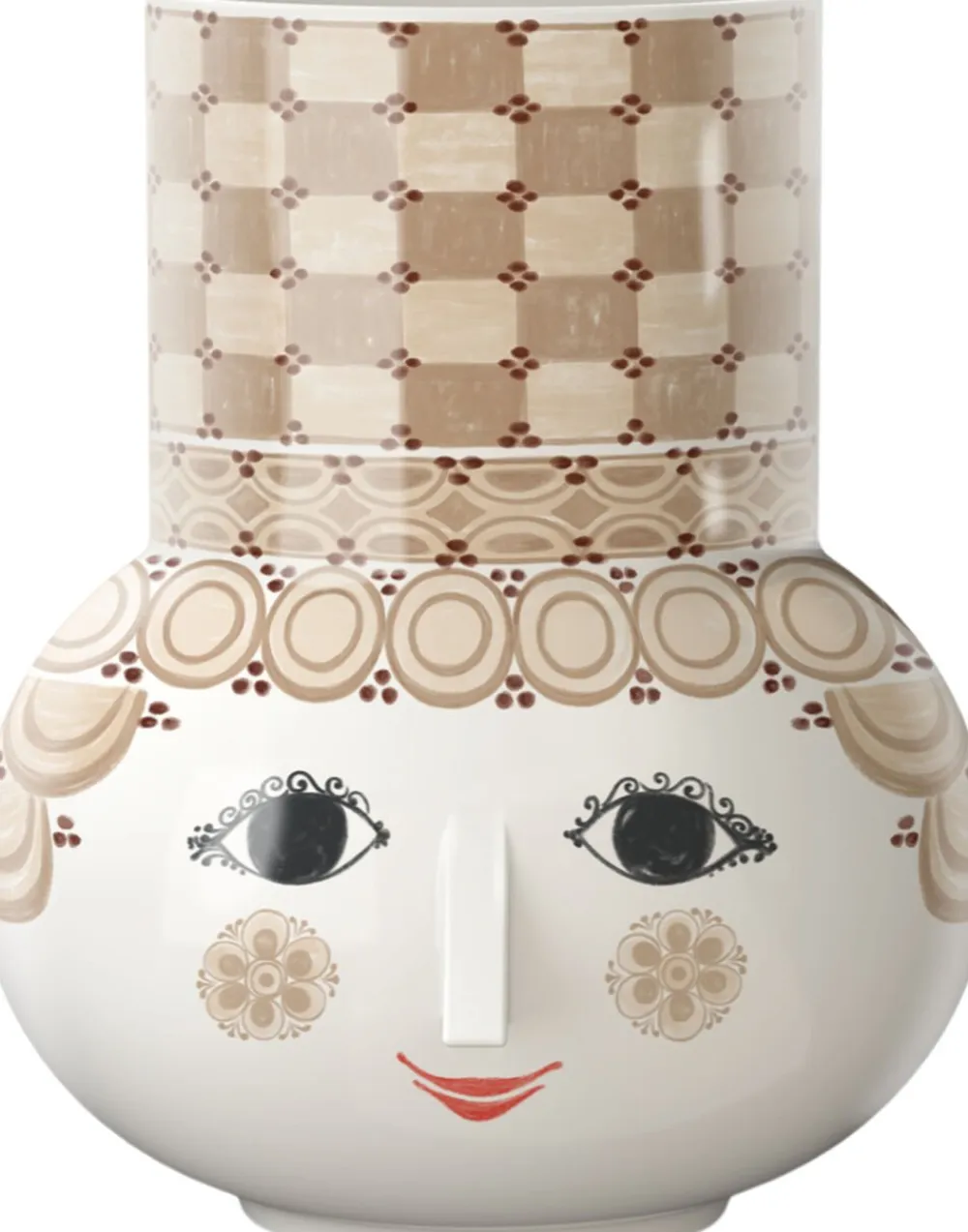 Bjørn Wiinblad Olga Vase H35 cm sand