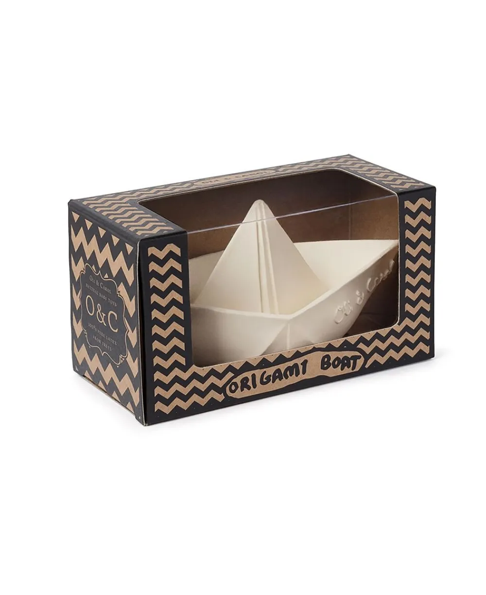 Børn Oli & Carol - Origami Båd - Hvid
