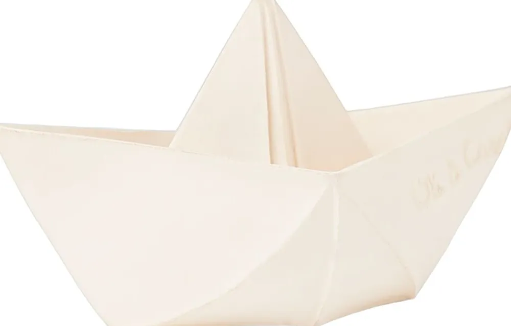 Børn Oli & Carol - Origami Båd - Hvid