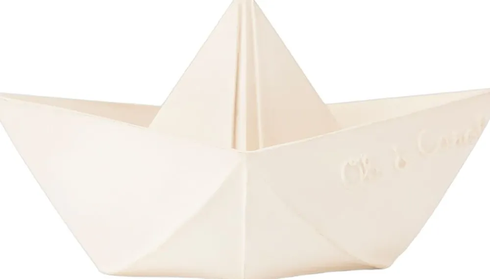 Børn Oli & Carol - Origami Båd - Hvid