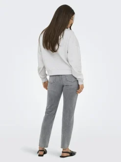 ONLY ONLDAZE L/S CREW NECK SWT NOOS Grå Best