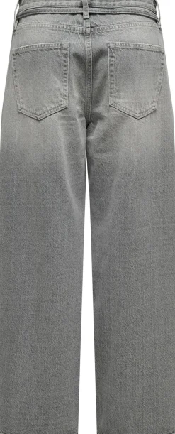 ONLY ONLGIANNA MW STRAIGHT JEANS DOT757 Medium grey denim Hot