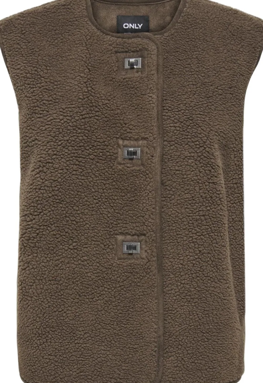 ONLY ONLWENDY TEDDY WAISTCOAT OTW Chestnut Online