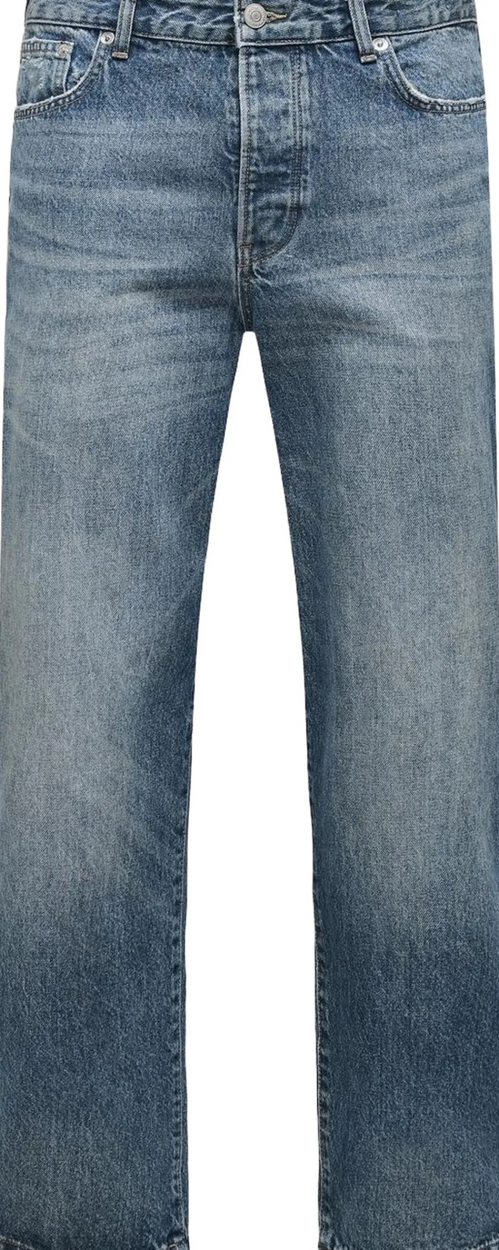 Only & Sons ONSEDGE STR MB GREEN 2341 TAI DNM N Medium blue denim Best