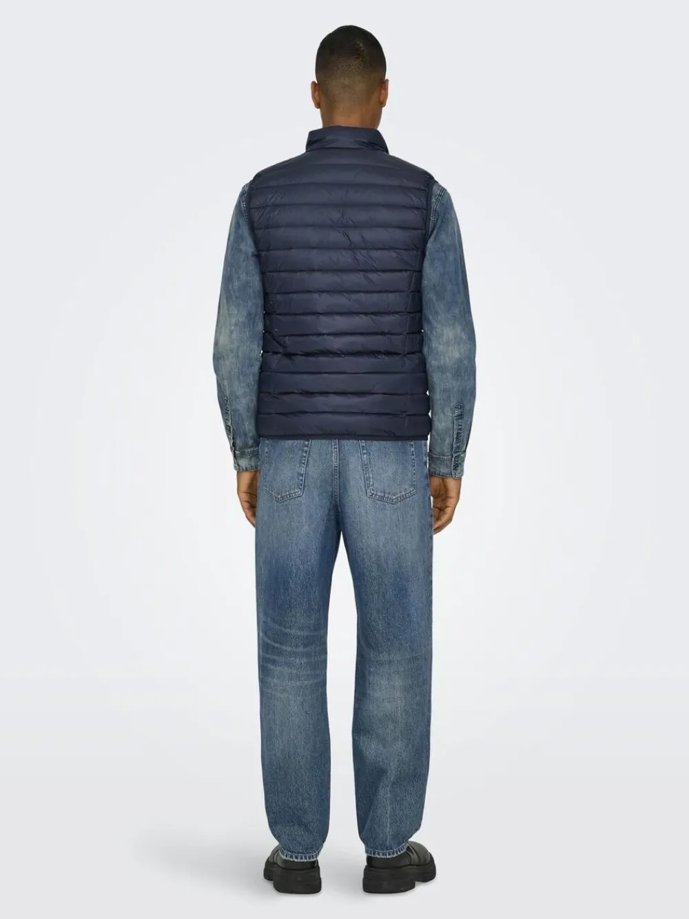 Only & Sons ONSEDGE STR MB GREEN 2341 TAI DNM N Medium blue denim Best