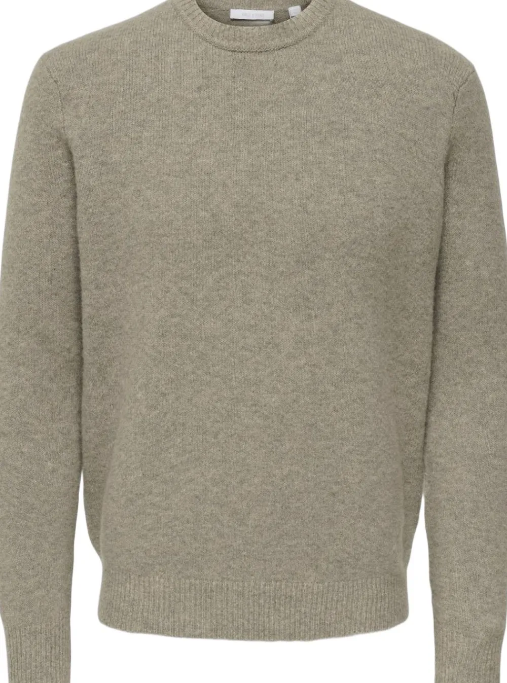 Only & Sons ONSRAY REG LS CREW KNIT FRML Walnut New