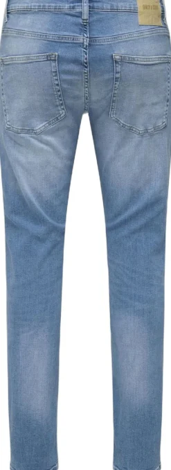 Only & Sons ONSWEFT REGULAR LMB 8264 AZG DNM NO Light medium blue denim Best