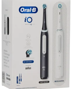 Oral-B iO Series 4 Duo Matt Black/Quite White>Braun