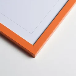 Orange Wood Frame>Poster & Frame Clearance