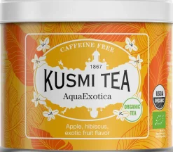 Kusmi Tea Organic AquaExotica - Metal tin 100gr/3.5oz.