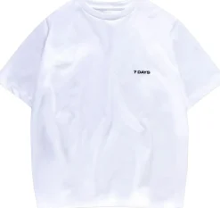 7 Days Active Organic Basic Tee 049 brilliant white Discount