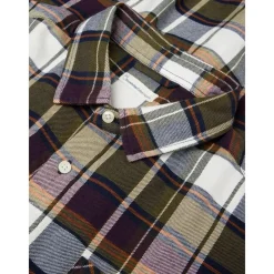 Organic Cotton Checked Flannel Shirt GOTS><noscript><img width=