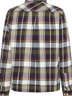 Organic Cotton Checked Flannel Shirt GOTS><noscript><img width=