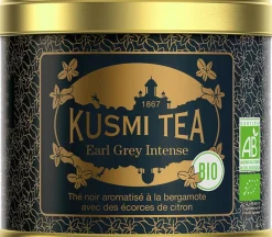 Kusmi Tea Organic Earl Grey Intense - Metal tin 100gr/3.5oz. Best