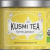 Kusmi Tea Organic Green Jasmine - Metal tin 90gr/3.17oz. Outlet