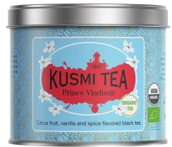 Kusmi Tea Organic Prince Vladimir - Metal tin 100gr/3.5oz. Best