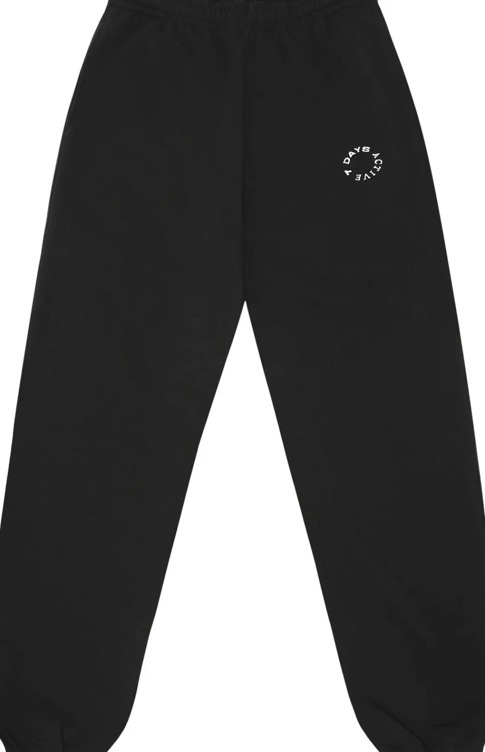 7 Days Active Organic Regular Sweatpants 001 black Outlet