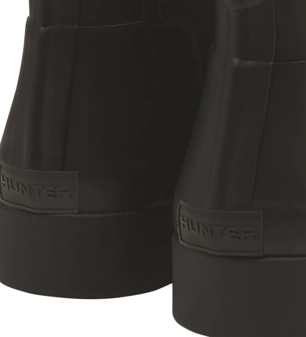Hunter Orig Refined Chelsea Black Discount