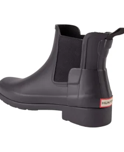 Hunter Orig Refined Chelsea Black Discount
