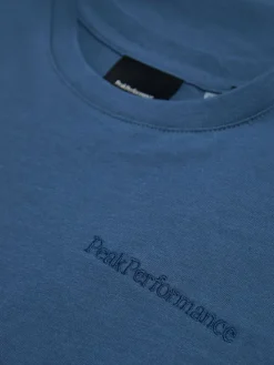 Peak Performance Original Small Logo T-shirt Blå New