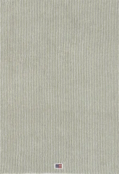 Lexington Original Towel White/Vintage Green Striped