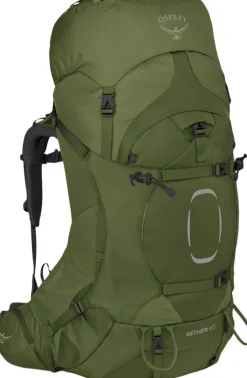 Osprey Aether 65 ltr. vandrerygsæk Gr&oslash;n Discount