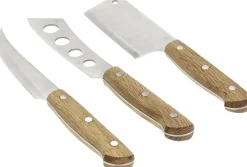 Morsø Ostesæt Foresta 3 dele Eg/Rustfrit stål