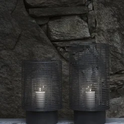 Blomus Outdoor lantern -OLEA- Colour Gunmetal Size L Discount