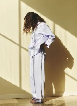 Hay Outline Pyjama L/S Shirt-M/L-Lavend Discount