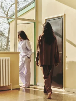 Dame Hay Outline Pyjama Trousers-S/M-Milk Ch