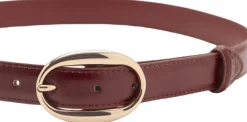 Dame MANGO Oval buckle belt