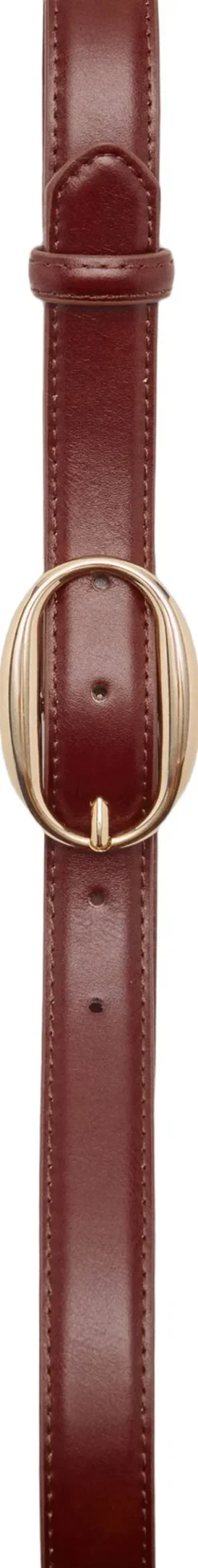 Dame MANGO Oval buckle belt