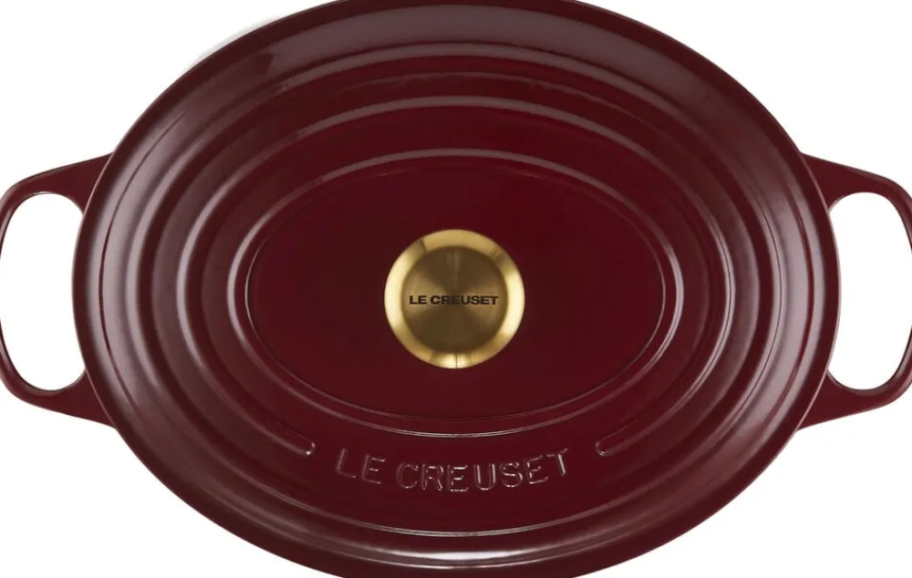 Oval støbejernsgryde 6,3 L Garnet>Le Creuset Discount