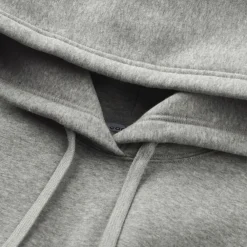 Carite Oversized Crop hættetrøje Grå Sale