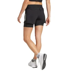 Dame adidas OWN THE RUN 2IN1 LØBESHORTS